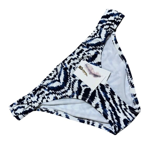 Jessica Simpson Womens Size M‎ Blue Surfers Paradise Hipster Swim Bottoms NWT - Picture 2 of 11